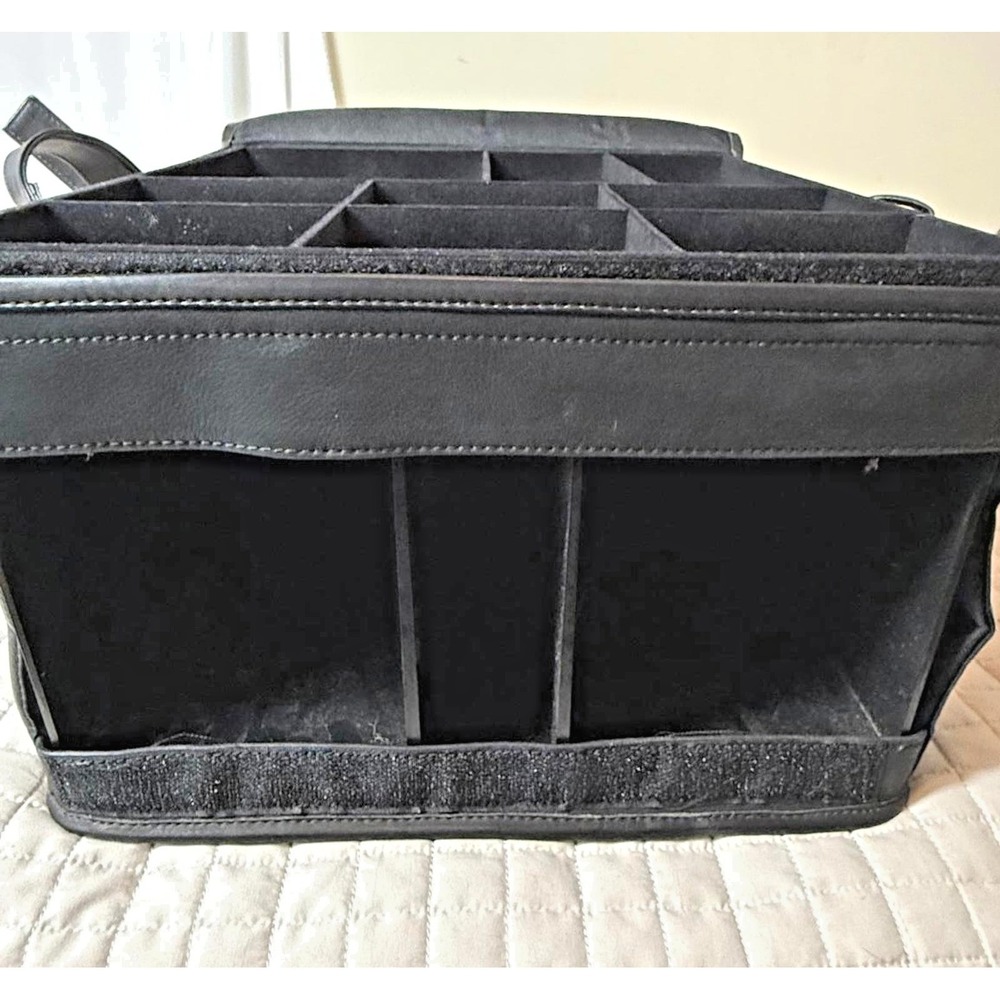 Golf Trunk Organizer Leather Car Golf‎ Shoes Bag with a few accessories - Picture 3 of 13